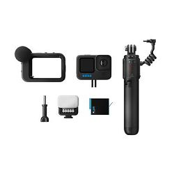 Sportska digitalna kamera GOPRO HERO11 Black Creator Edition, 5.3K60/4K120/2.7K240, 27MP, Touchscreen, Voice Control, HyperSmooth 5.0, GPS, tripod, svjetlo CHDFB-111-EU