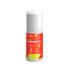 Sredstvo za čišćenje CANYON, za ekrane i monitore, krpica, sprej, 250ml CNE-CCL31