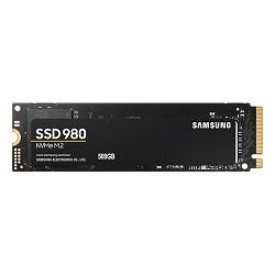 SSD 500 GB SAMSUNG 980 NVMe M.2, MZ-V8V500BW, maks. do 3100/2600 MB/s MZ-V8V500BW