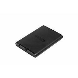 SSD vanjski 500 GB TRANSCEND Portable SSD ESD270C, TS500GESD270C, 520/460 MB/s, USB 3.1, crni TS500GESD270C