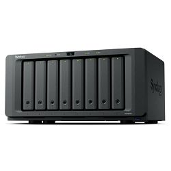 Synology DS1825+ DiskStation 8-bay All-in-1 NAS server, AMD Ryzen V1500B, 8GB RAM, 	RJ-45 2.5GbE, 2.5" SSD/3.5" HDD/M.2 podrška, Hot Swappable HDD, Wake on LAN/WAN, 3×USB 3.2, 2×USB-C