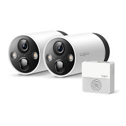 Tapo Smart Wire-Free Security Camera System,2 Camera