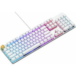 Tipkovnica Glorious GMMK Full Size Bijela, ICE EDITION, Gateron Brown, US