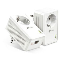 TP-Link AV1000 Powerline Gigabit mrežni adapter, 1000Mbps, dodatna strujna utičnica, HomePlug AV2 (duplo pakiranje)