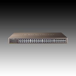 TP-Link 48-port preklopnik (Switch), 48×10/100M RJ45 ports, 1U 19", metalno kućište