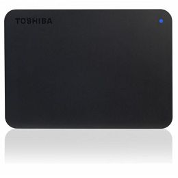 Toshiba External 1TB HDD, USB 3.0, black