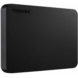 Toshiba External 2TB HDD, USB 3.0, black