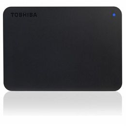 Toshiba External 4TB HDD, USB 3.0, black