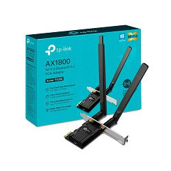 TP-Link Archer TX20E,AX1800 Dual Band Wi-Fi 6 Blue Archer TX20E