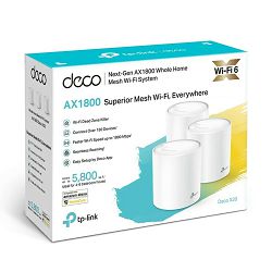 TP-Link Deco X20  AX1800 Whole Home Wi-Fi 3-pack Deco X20(3-Pack)