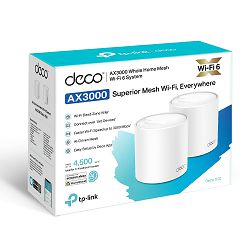 TP-Link Deco X50 AX3000 Whole Home Mesh 2-pack Deco X50(2-pack)