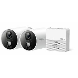 TP-LINK Tapo C400S2 V1 Smart Wire-Free Security Camera System, 2-Camera System, Image Sensor 1/3, 1080p Full HD (1920 × 1080 px), Lens F/NO: 2.0±5%; Focal Length: 3.15mm±5%, Night Vision, View Range