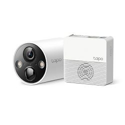 TP Link Tapo C420 Camera + Tapo H200 Hub, Resolution 2K QHD, 113° Viewing Angle, Night vision,  Net. Protocol:TCP/IP, ICMP, DNS, HTTPS, TCP, UDP,  Wi-Fi IEEE 802.11b/g/n, 2.4 GHz, WPA/WPA2-PSK, microS