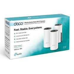 TP-Link Deco M4 Whole-Home Mesh Wi-Fi System 3pack Deco M4(3-Pack)