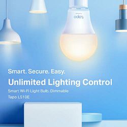 TP-Link Tapo L510E Smart Wi-Fi Light Bulb Dimmable Tapo L510E(EU)