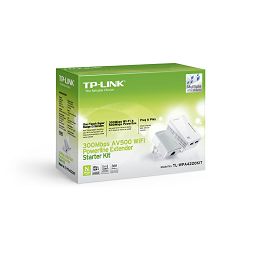 TP-Link TL-WPA4220KIT, 300Mbps Wi-Fi powerline ext TL-WPA4220KIT