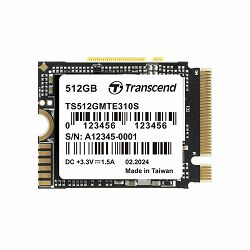 Transcend 512GB, M.2 2230,PCIe Gen4x4, NVMe, 3D TLC