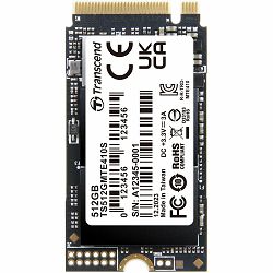 Transcend 512GB, M.2 2242,PCIe Gen4x4, NVMe, 3D TLC
