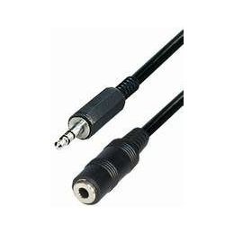 Transmedia Connecting Cable 3,5mm plug-jack 1m