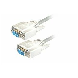 Transmedia Sub D-plug 9 pin to Sub D-plug 9 pin Cable, 1,8m