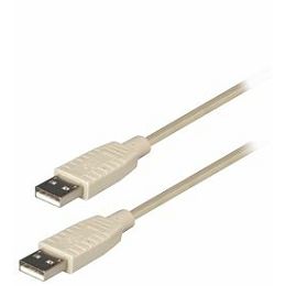Transmedia USB 2.0 AA, 3m beige