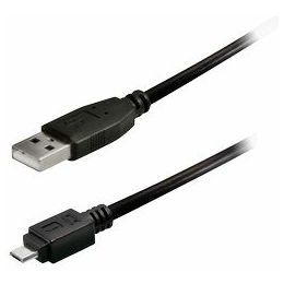 Transmedia USB typeA plug-Micro USB typeB 0,2m