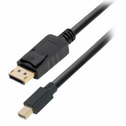 Transmedia DisplayPort plug to Mini DisplayPort plug, 1,0 m