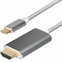 Transmedia USB type C plug - HDMI plug 3m