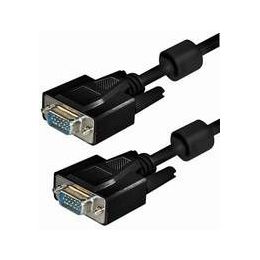 Transmedia VGA Monitor Cable 1,8m Black