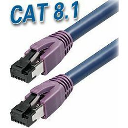 Transmedia Cat8.1 SFTP Kabel 2m, dark blue