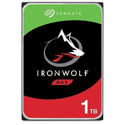 Tvrdi disk 1 TB SEAGATE Desktop Iron Wolf Guardian NAS ST1000VN002, HDD, SATA3, 64MB cache, 5900 okr./min, 3.5", za NAS ST1000VN002