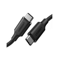 UGREEN kabel, USB C 2.0 (M) na USB C 2.0 (M), 3A, crni, 1m