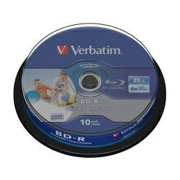 Blu-Ray Verbatim BD-R SL 6× 25GB HTL WIDE Printabilni No ID, 10 kom. spindle (Single Layer)