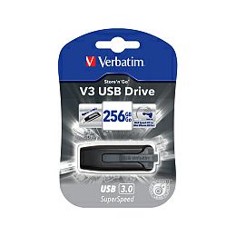 Verbatim V3 256GB USB3.2 Gen1, crni