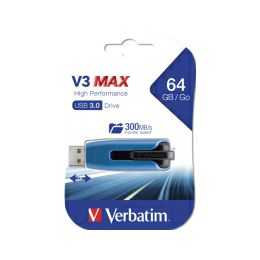 Verbatim USB3.2 64GB V3 MAX High Performance Drive (do 300MB/s)