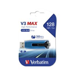 Verbatim USB3.2 128GB V3 MAX High Performance Drive (do 300MB/s)