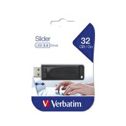 Verbatim USB2.0 StorenGo Slider 32GB, crni