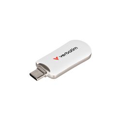 Verbatim Plectra USB-C Flash Drive 128GB, bijeli