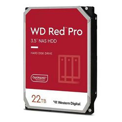 WD Red Pro WD221KFGX 22TB, 3,5", 512MB 7200rpm WD221KFGX