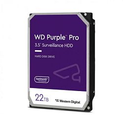 WD Purple WD221PURP 22TB, 3,5", 512MB 7200rpm WD221PURP