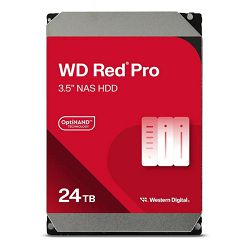 WD Red Pro WD241KFGX, 24TB, 3,5", 512MB 7200rpm WD241KFGX