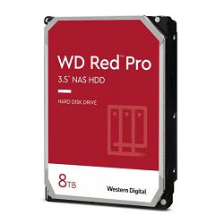 WD Red Pro WD8005FFBX 8TB, 3,5", 256MB, 7200 rpm WD8005FFBX