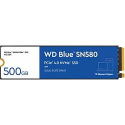 WD Blue SN580 NVMe SSD 500GB M.2 WDS500G3B0E
