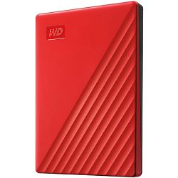 WD Passport 4TB Portable, USB 3.0 Red WDBPKJ0040BRD