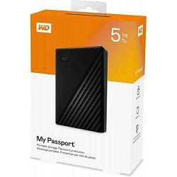 WD Passport 5TB Portable, USB 3.0 crni WDBPKJ0050BBK