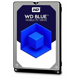 Western Digital 2 TB 2,5" HDD, 5400 RPM, WD Blue, 128MB, 7mm