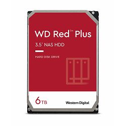 Western Digital Caviar Red Plus 6TB ASATA3, 5400rpm, 256MB cache (WD60EFPX)