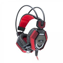 WHITE SHARK gaming headphones TIGER black-red