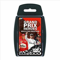 WINNING MOVES GRAND PRIX TOP TRUMPS CARDS - 5036905044257