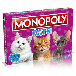WINNING MOVES MONOPOLY CATS EDITION EN - 5036905051309